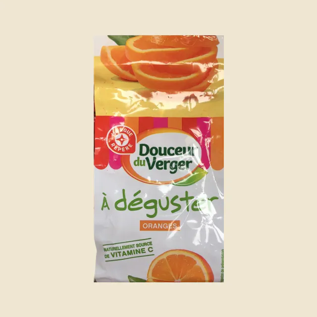 Orange à déguster