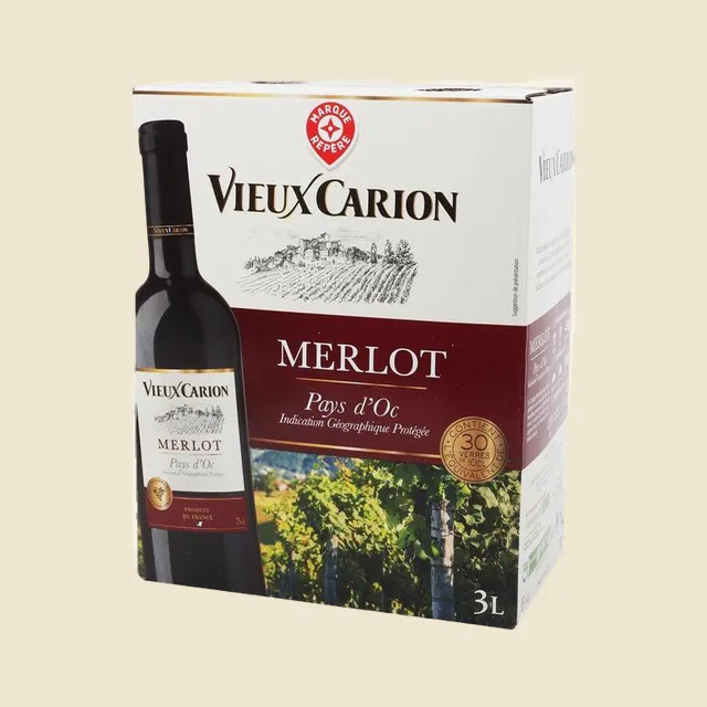 Vin de Pays d'Oc Merlot I.G.P. - Bag-in-Box®