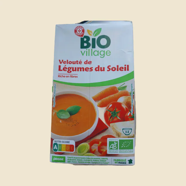 Velouté de légumes saveurs du sud bio