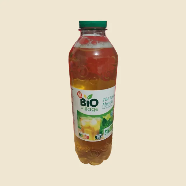 Thé infusé menthe
