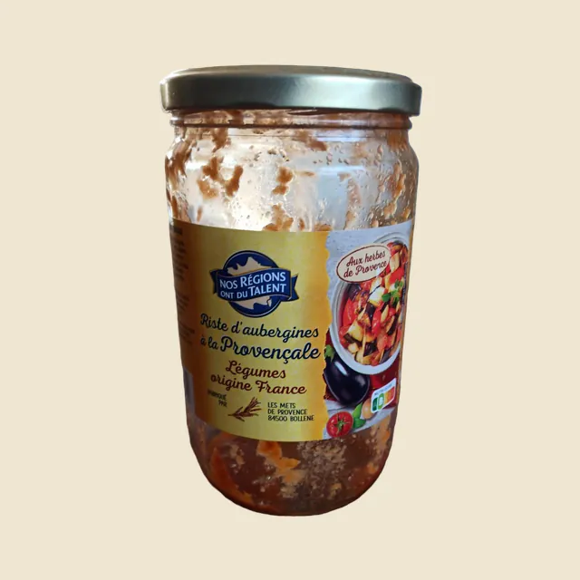 Riste d'Aubergine à la Provencale
