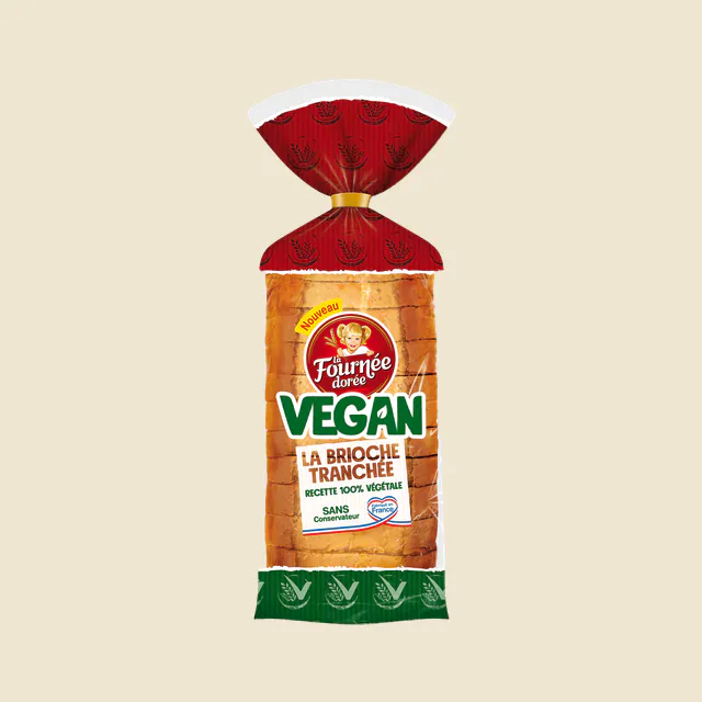 BRIOCHE TRANCHEE VEGAN 500G MGV