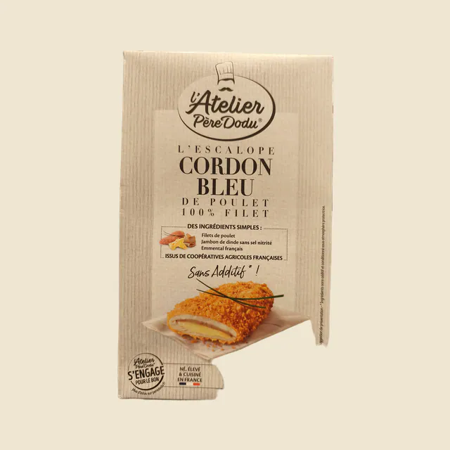 Escalope Cordon Bleu de qualité supérieure