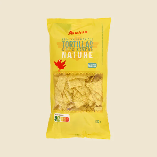 Tortilla Chips Nature à l'huile de tournesol