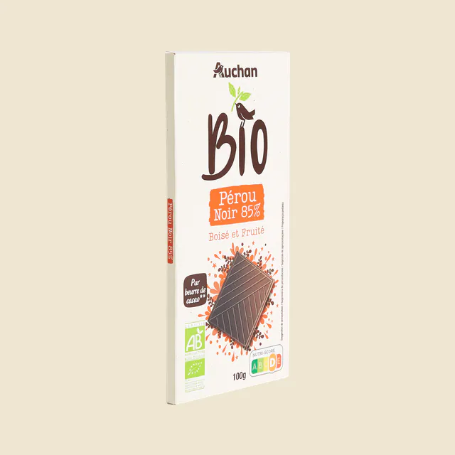 Chocolat perou noir 85%