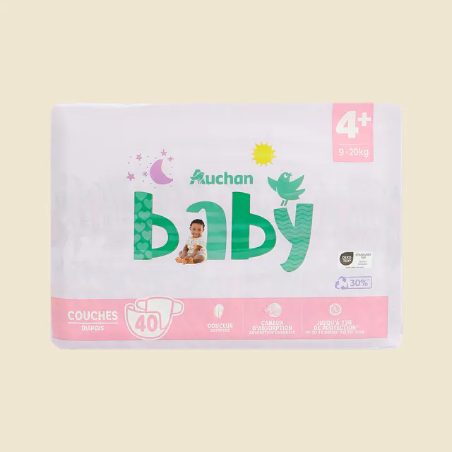 Couches Bébé T4+