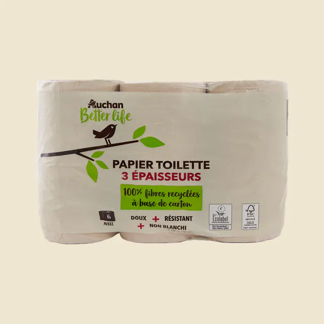 Papier toilette 3 plis