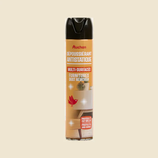 Dépoussiérant antistatique multi-surfaces