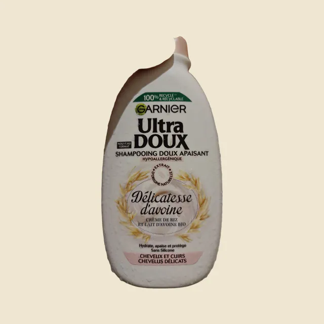 Shampooing  doux apaisant délicatesse  d'avoine