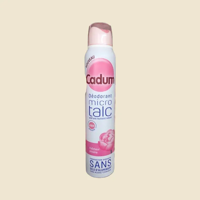 Déodorant Femme Atomiseur Micro Talc Fraîcheur Pivoine