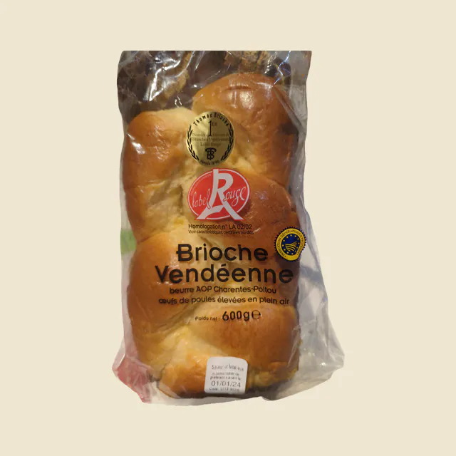 BRIOCHE LABEL ROUGE 600G