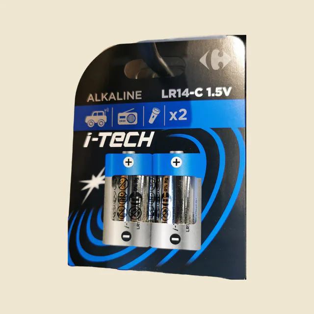 2 Piles LR14/C I-Tech