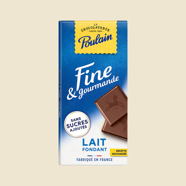 Fine et gourmande lait français