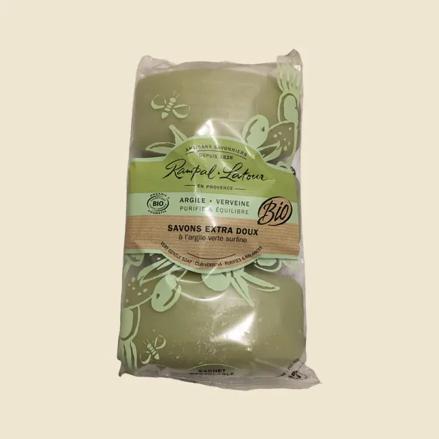 Savon à l’argile et verveine BIO