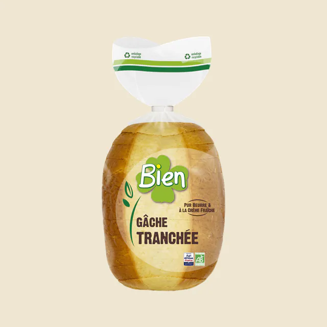 Gache tranchee bio* nature 400g