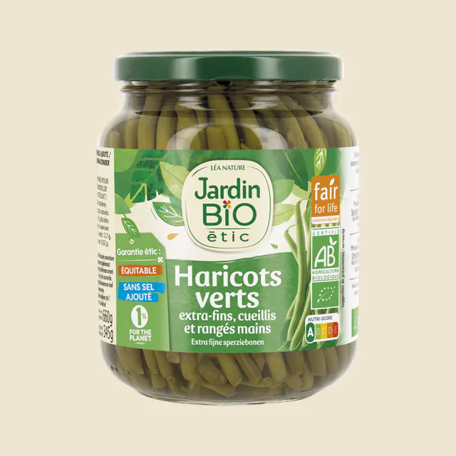 Haricots verts extra-fins sans sel ajouté