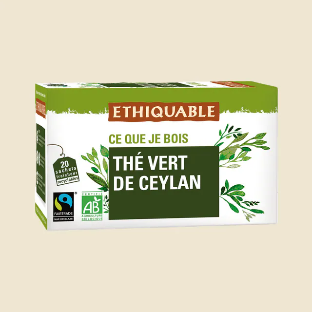 Thé vert de ceylan