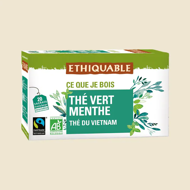 Thé vert menthe