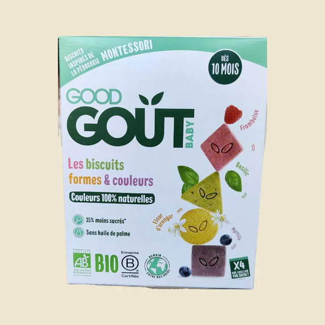 Les biscuits formes & couleurs