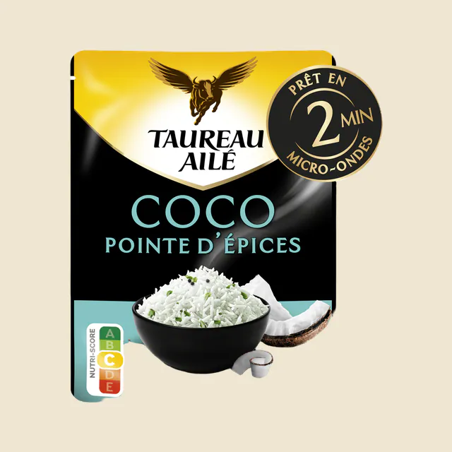Riz basmati coco pointe d'épices