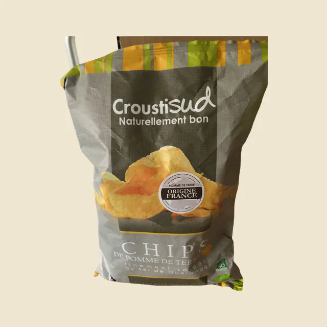 Chips de pomme de terre Bio