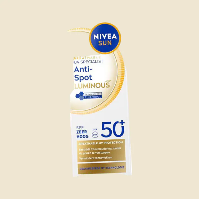 NIVEA Sun Breathable Uv Specialist Luminous630 Anti-Spot SPF50+ Zonnefluïde
