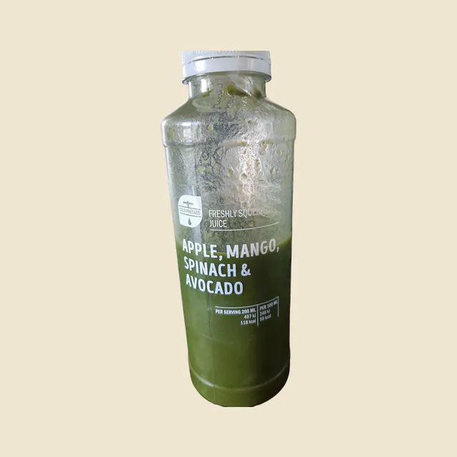 Apple, Mango, Spinach & Avocado Smoothie