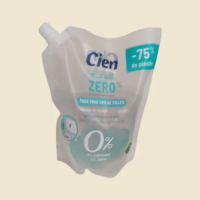 Cien Gel de baño Zero