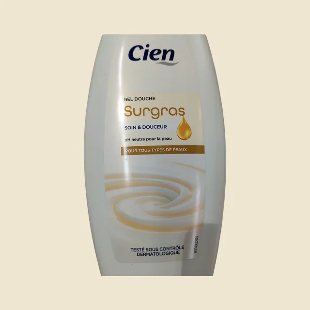 Gel douche surgras