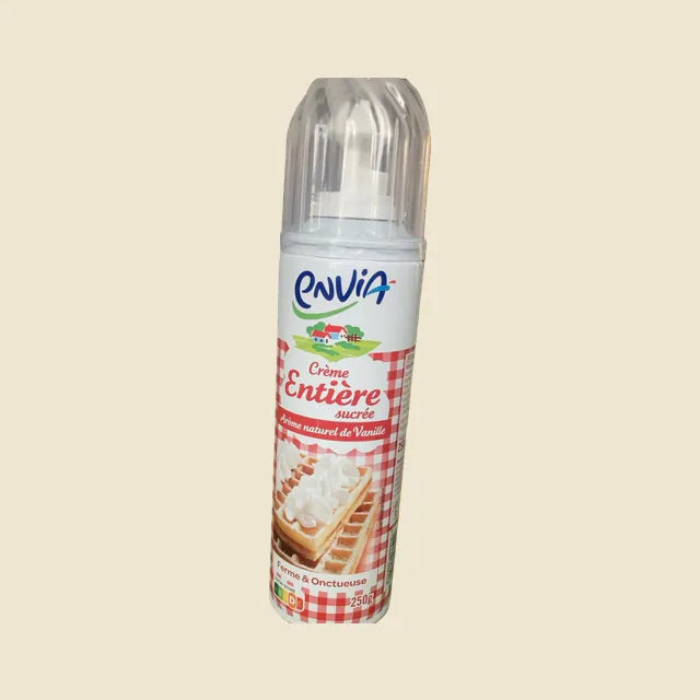 Crème entière sucrée
