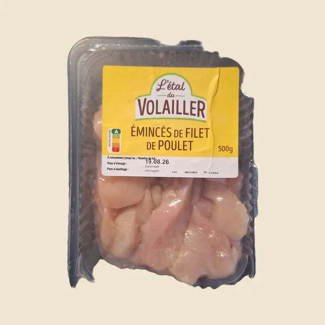 Emince de poulet