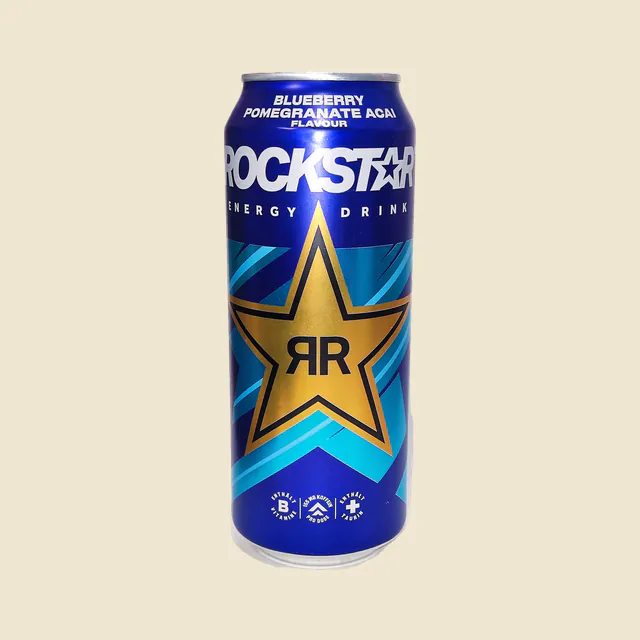 Rockstar Blueberry Pomegranate Acai Flavour