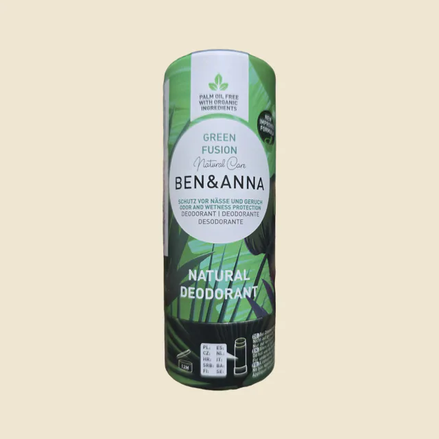 Ben & Anna Green Fushion Natural Deodorant Stick