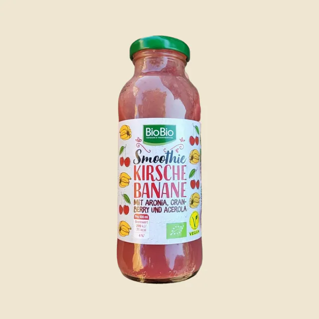 Kirsche-Banane Smoothie