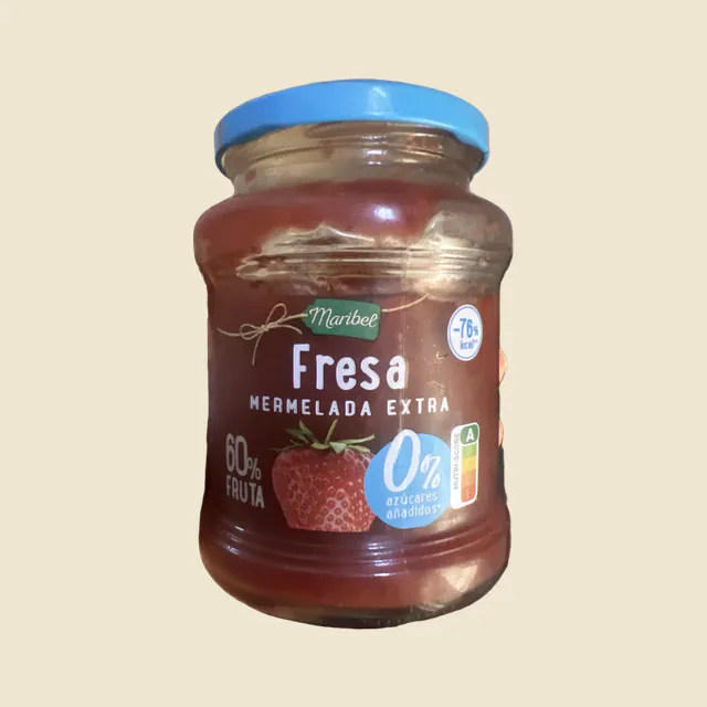 Mermelada Extra Fresa 0%