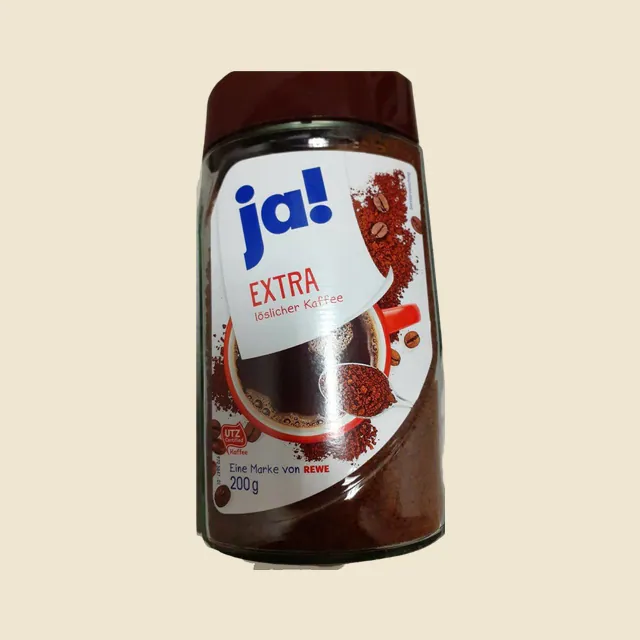 Extra löslicher Kaffee