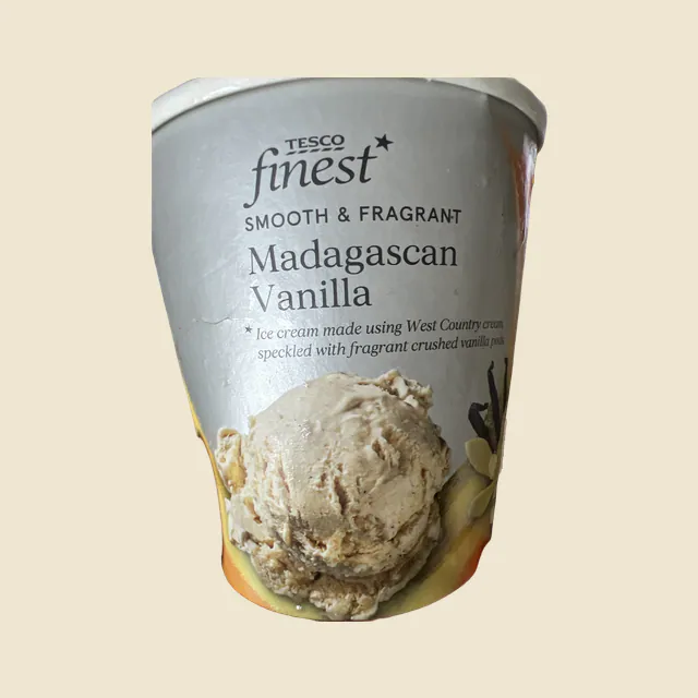 Finest Madagascan Vanilla Ice Cream