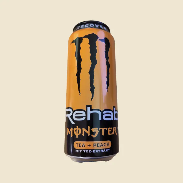 Monster Rehab Tea + Peach