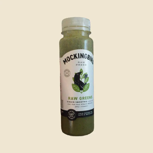 Mockingbird Raw greens smoothie