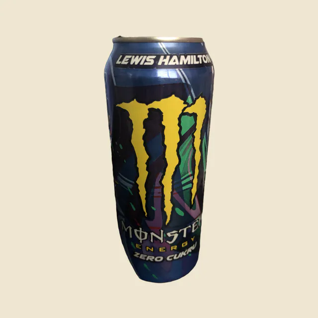 Monster Lewis Hamilton Zero Cukru