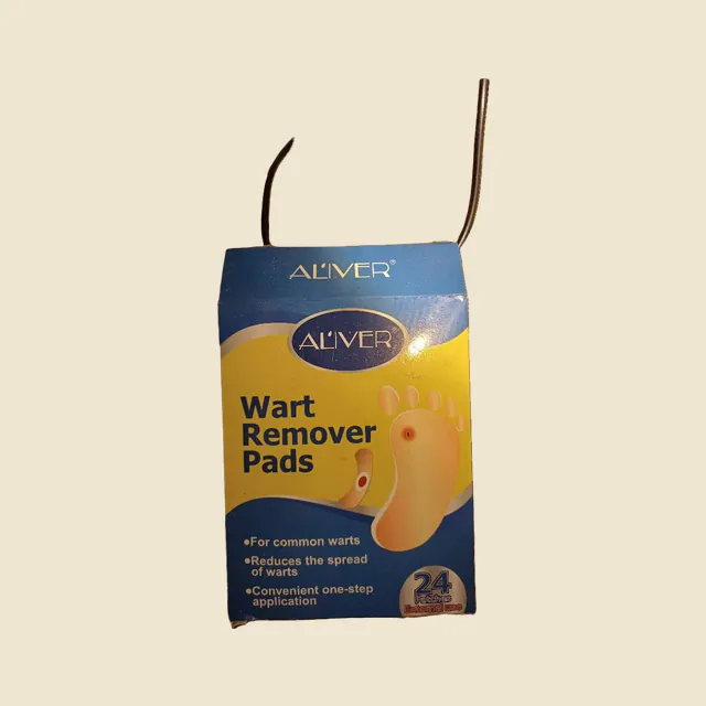 Wart remover pads