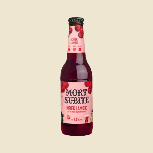 Mort subite kriek lambic