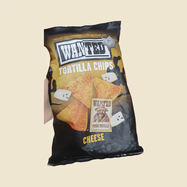 Tortilla Chips mit Käse-Geschmack