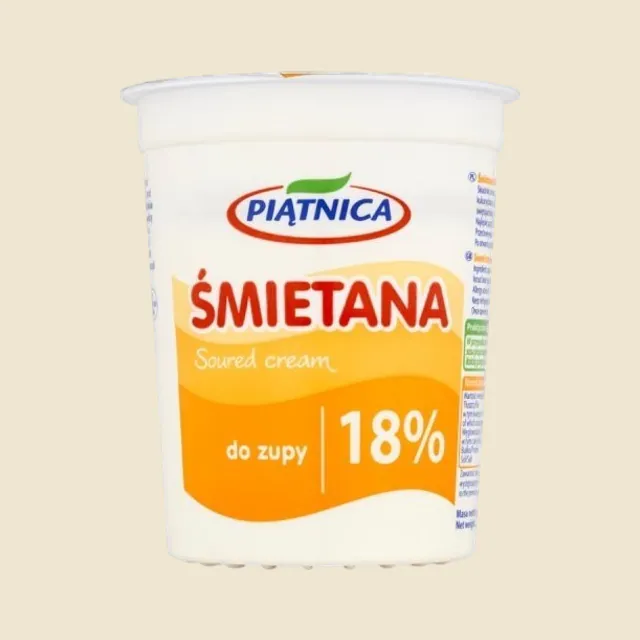 ŚMIETANA Soured cream