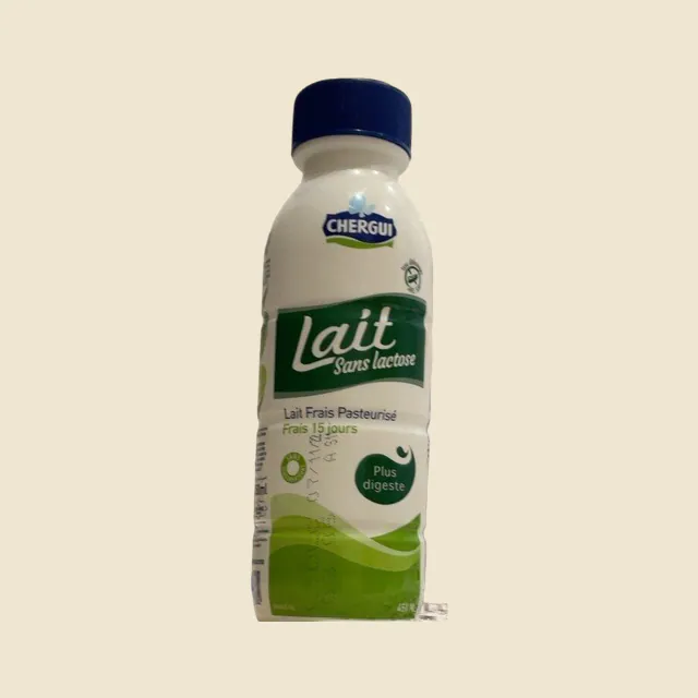 Lait sans lactose