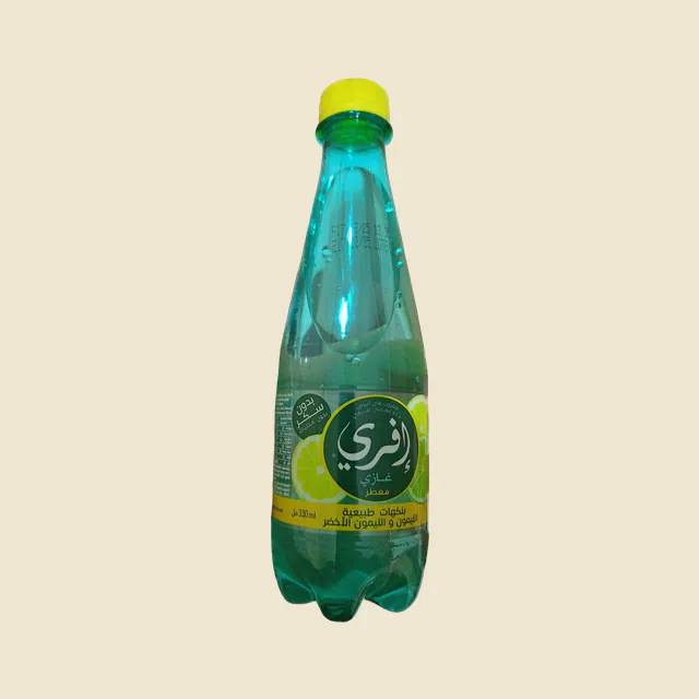 Ifri pétillante aromatisée aux arômes naturels de citron & citron vert