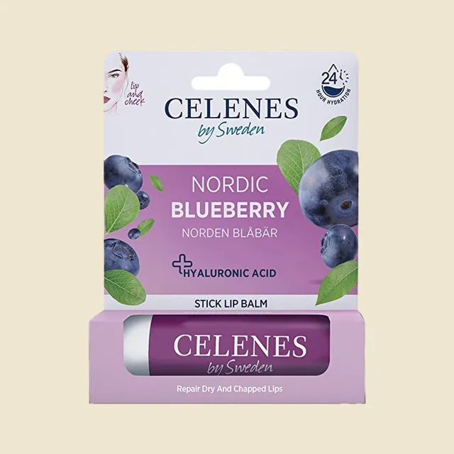 Celenes Nordic Blueberry Stick Lip Balm Lip & Cheek