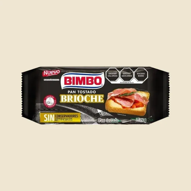 Pan Tostado Brioche