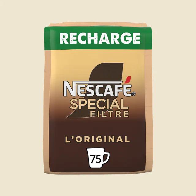 NESCAFÉ SPECIAL FILTRE L'Original, Café Soluble, Recharge de 150g
