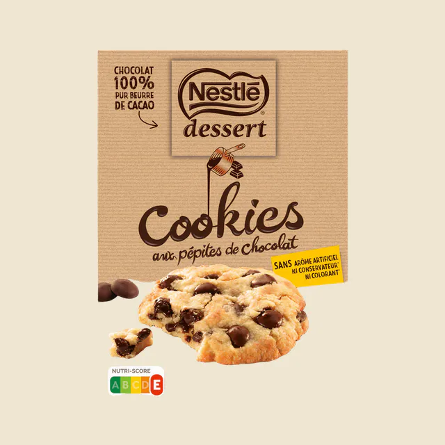 NESTLE DESSERT Préparation pour Cookies au Chocolat 351g